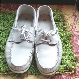 SPERRY TOPSIDERS Boat Deck Yacht Sail Shoes EUC 9m